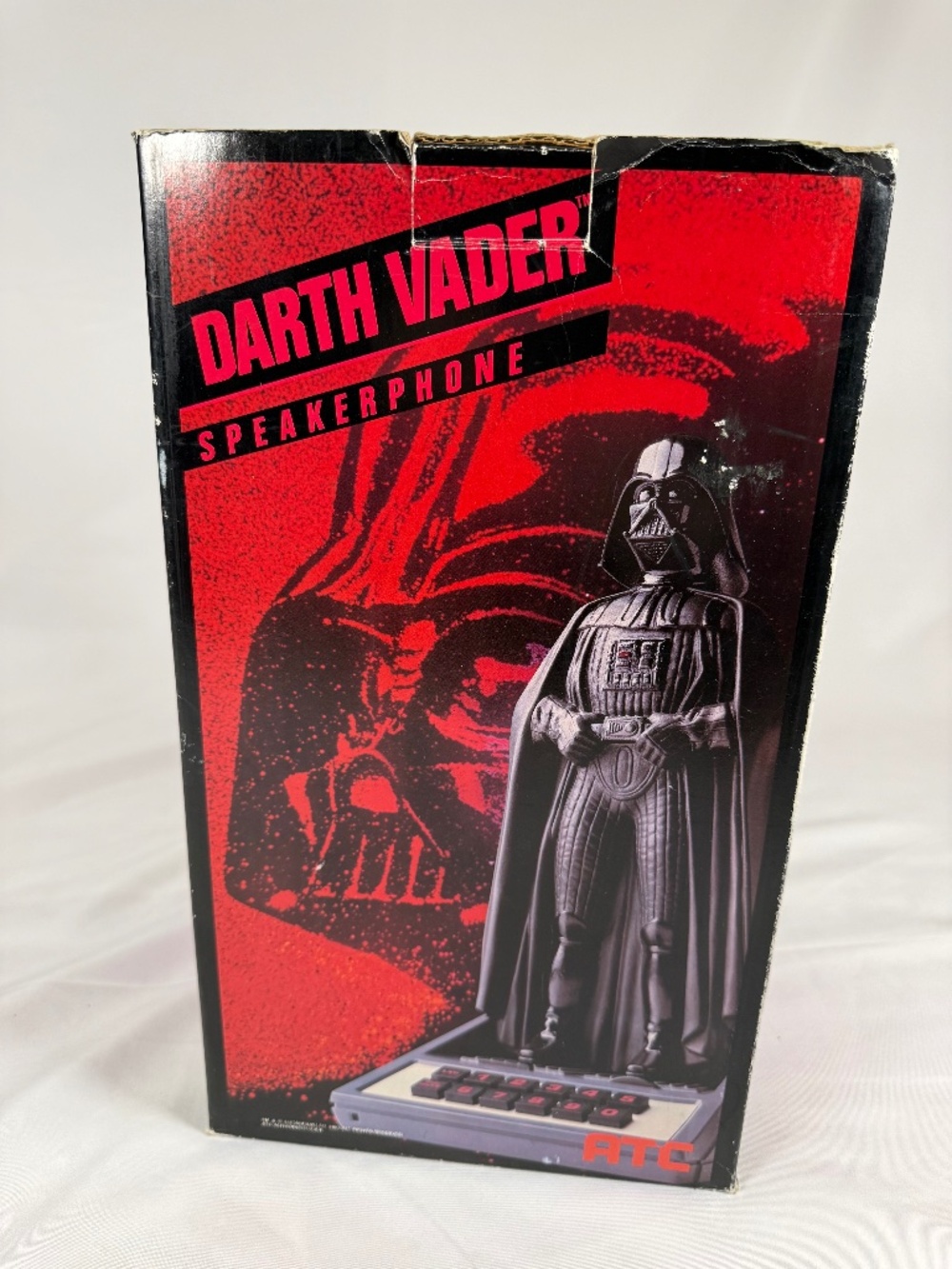 1983 Vintage Star Wars Darth Vader SpeakerPhone ATC Complete w/ Box